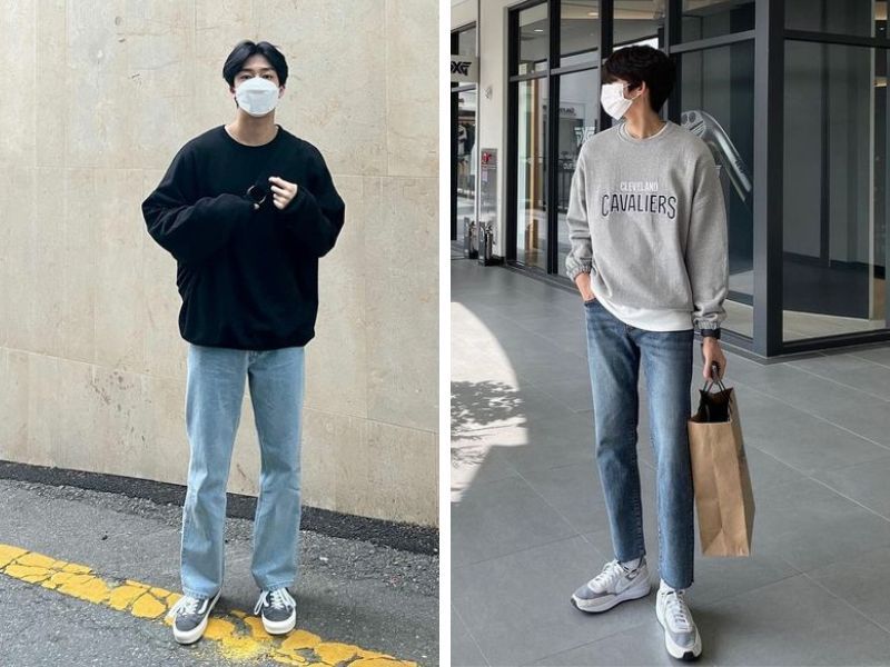 Sweatshirt là gì? Gợi ý những cách phối đồ ĐẸP nhất 2024