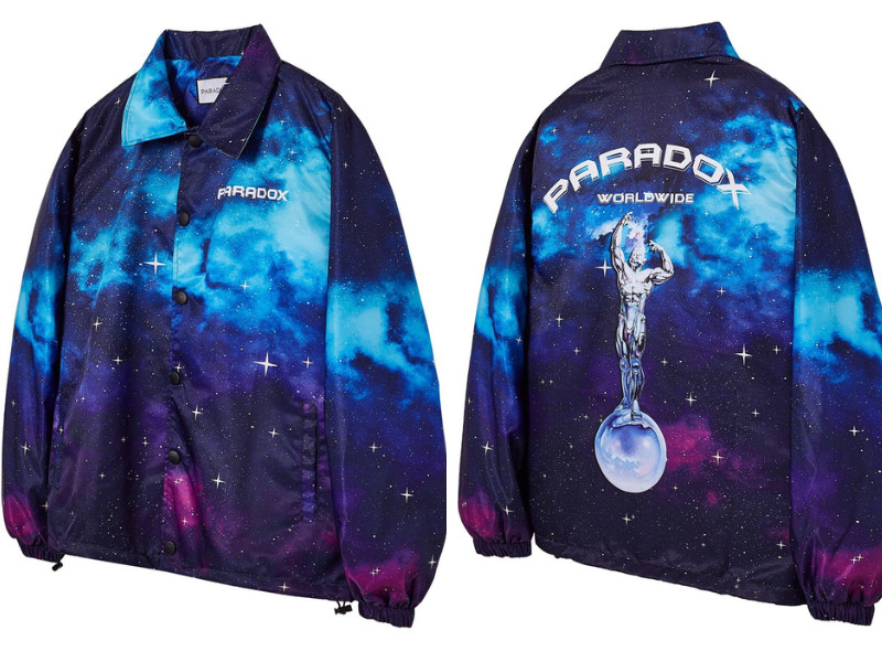 Áo khoác dù Paradox Explorer Over-Printed Jacket