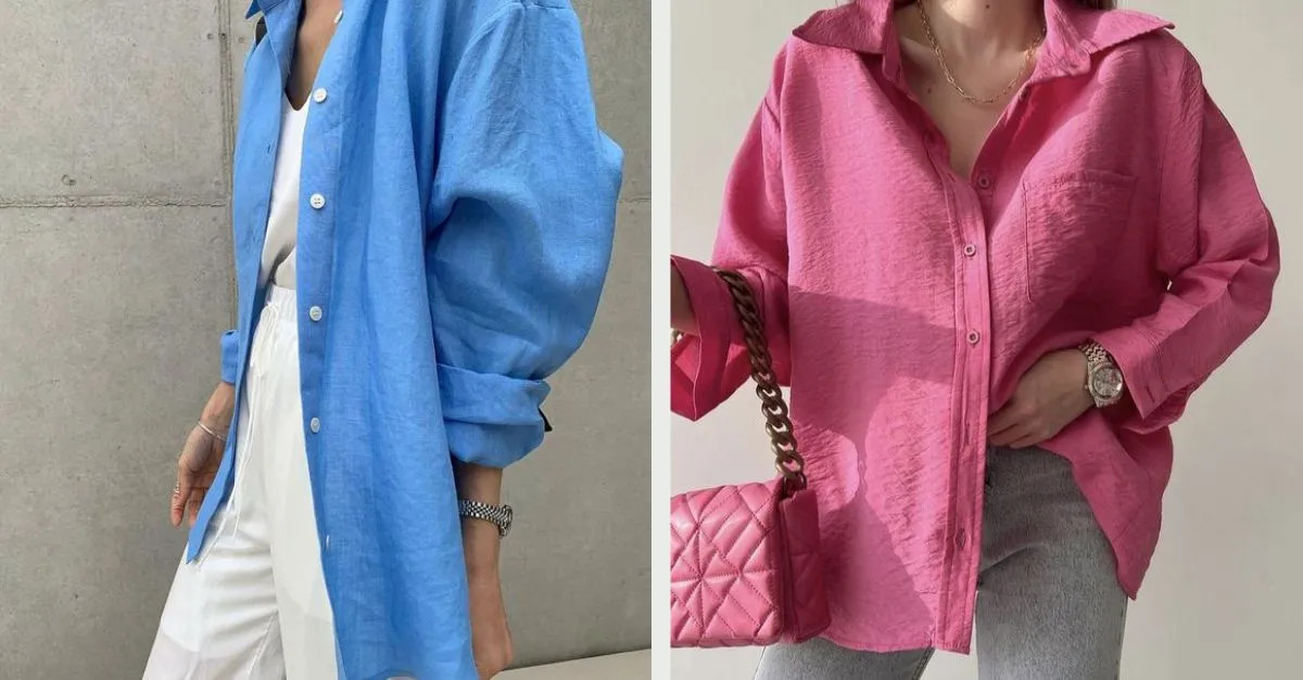 8+ Mẹo phối đồ với áo sơ mi oversize nữ trẻ trung và trendy