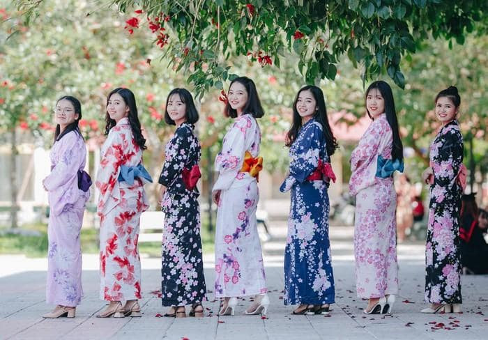 Hướng dẫn mặc Yukata