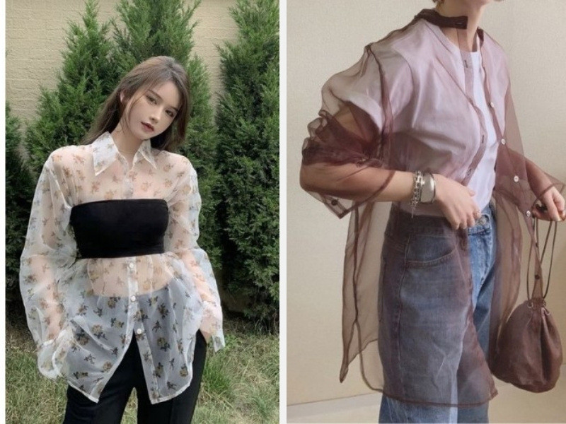 Phối áo croptop và quần jean dài