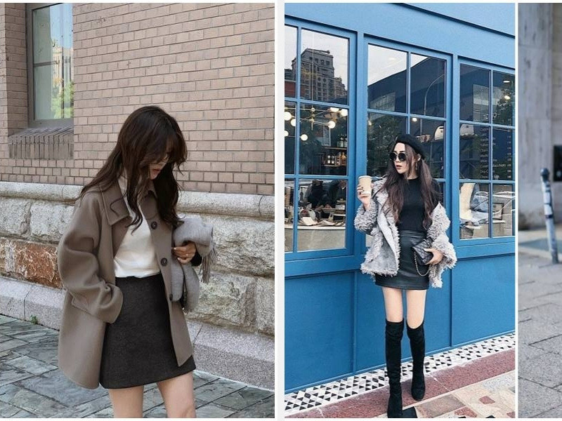 Phối áo khoác blazer - áo khoác lông