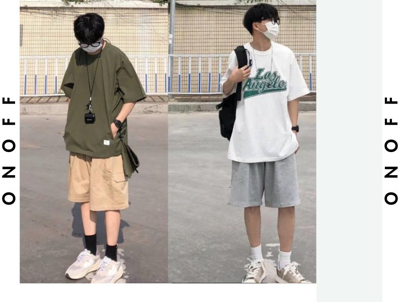 10 mẹo phối đồ với áo thun oversize nam chuẩn fashionista