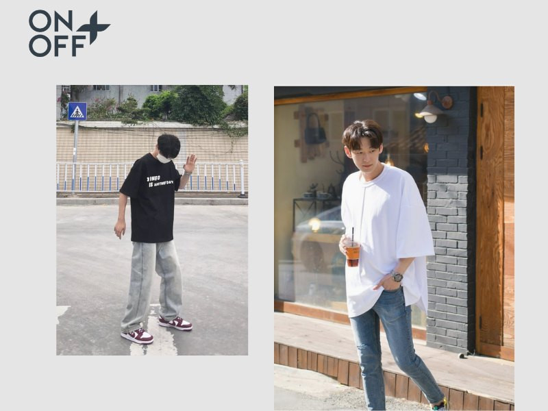 10 mẹo phối đồ với áo thun oversize nam chuẩn fashionista