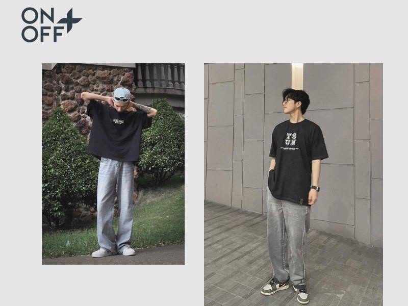 10 mẹo phối đồ với áo thun oversize nam chuẩn fashionista
