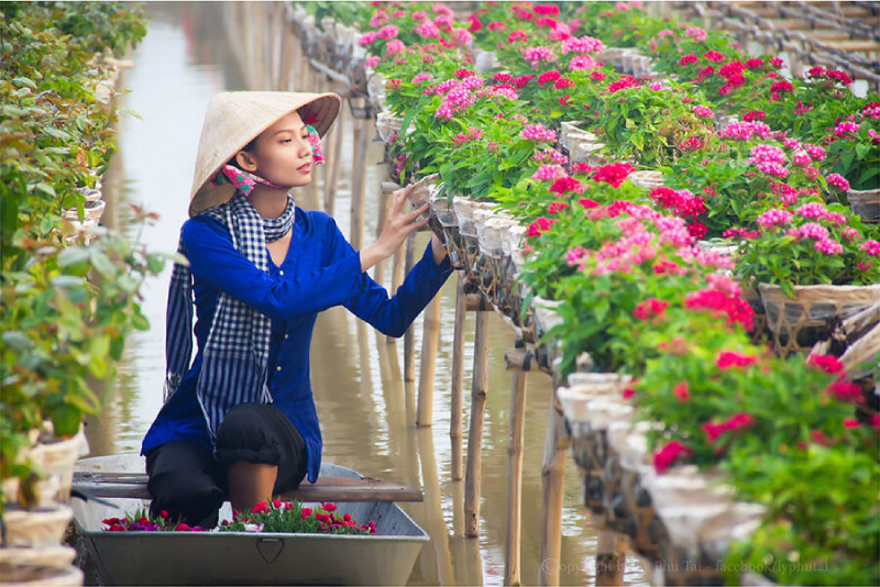 15+ cách phối đồ nữ đi Miền Tây chuẩn style sông nước