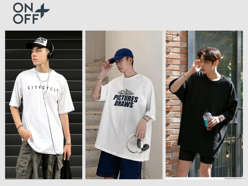 10 mẹo phối đồ với áo thun oversize nam chuẩn fashionista