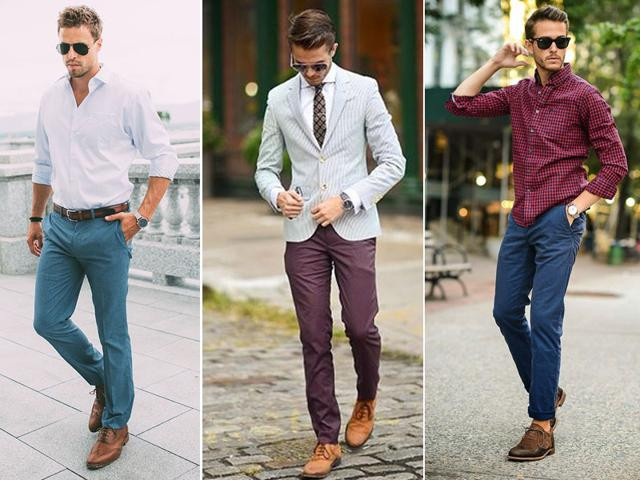 Bí kíp phối màu giày với quần áo: Giày nam màu gì dễ mặc đồ?