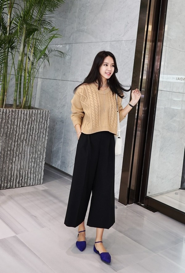 Công thức mix và match áo len: Item không thể thiếu khi đông về
