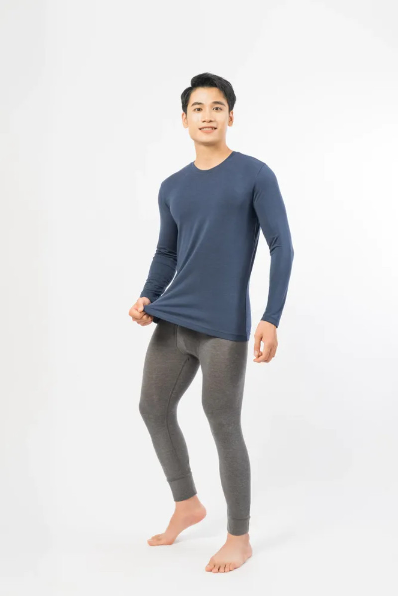 Điểm danh các kiểu áo thun nam tay dài đẹp, dễ phối đồ mùa lạnh