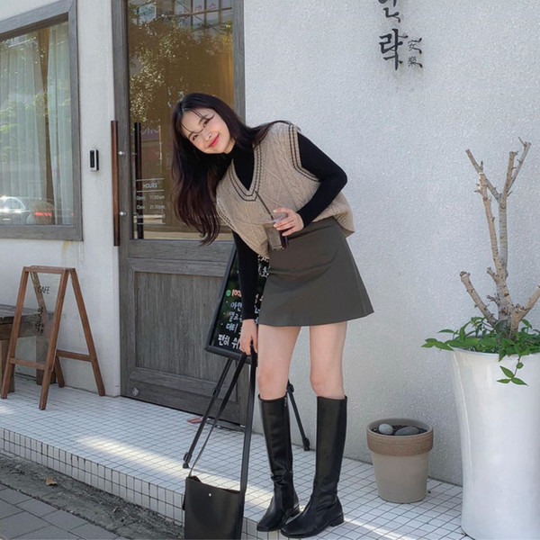 Giày boot nữ cổ cao phối đồ cực xinh cho nàng tỏa sáng