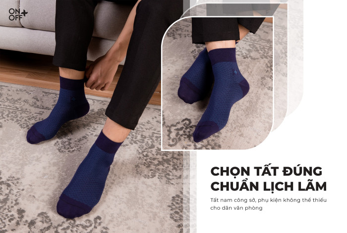 Hướng dẫn anh em cách chọn tất nam đi với quần tây