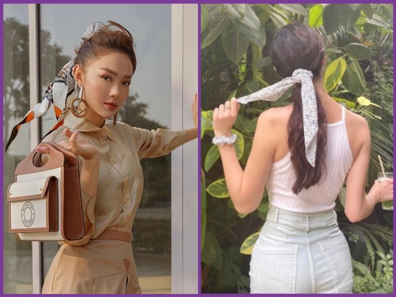 Khăn bandana là gì? Trào lưu mix and match hot trend 2024 – 2025