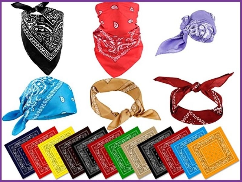 Khăn bandana là gì? Trào lưu mix and match hot trend 2024 – 2025