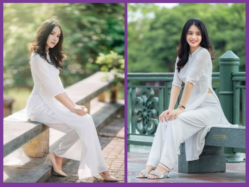 Mặc áo dài đi giày gì? Mẹo phối giày với áo dài chuẩn đẹp 2025