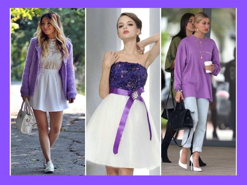 Màu tím phối với màu gì đẹp? 10 cách phối màu tím sang nhất