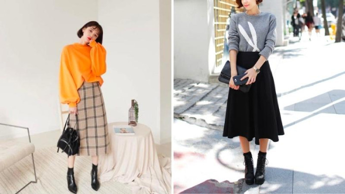 Phối đồ với giày boot nữ: các set đồ hot trend cho mùa đông này