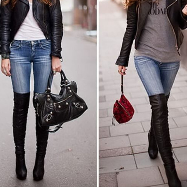 Top 3 cách phối đồ với boot cao cổ nữ