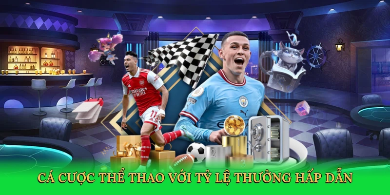 Cá cược thể thao với tỷ lệ thưởng hấp dẫn
