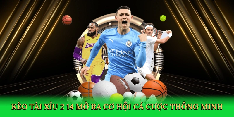 Kèo tài xỉu 2 1/4 mở ra cơ hội cá cược thông minh