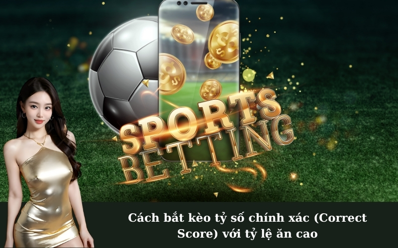 Cách bắt kèo tỷ số chính xác (Correct Score) với tỷ lệ ăn cao